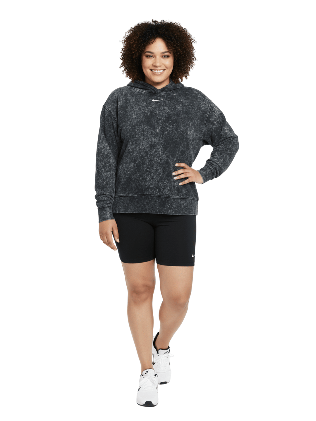Nike Washed Fleece Hoodie Womens Style : Dd5640