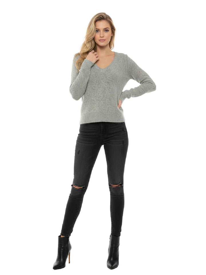 Abercrombie & Fitch V- Neck Sweater Womens Style : 150-490-1026