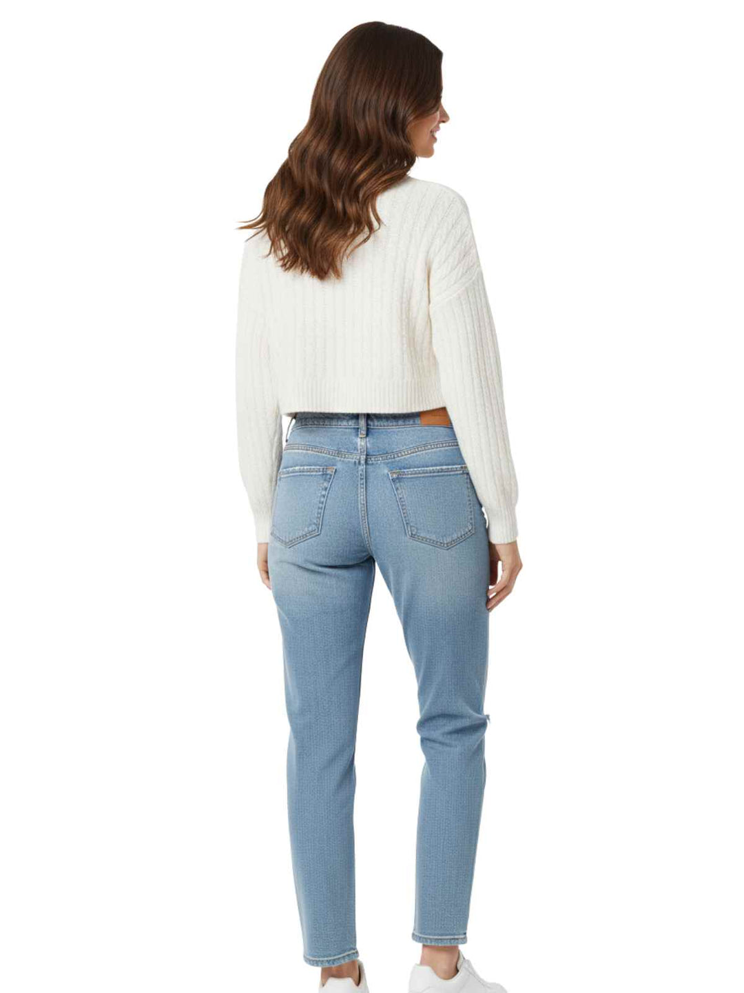 Abercombie & Fitch Women's Floral Embroidered Jeans