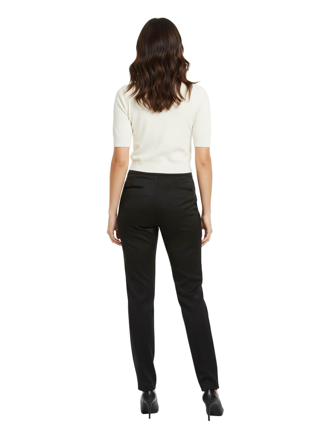 Calvin Klein Black Polyester Dress Pants Size 4
