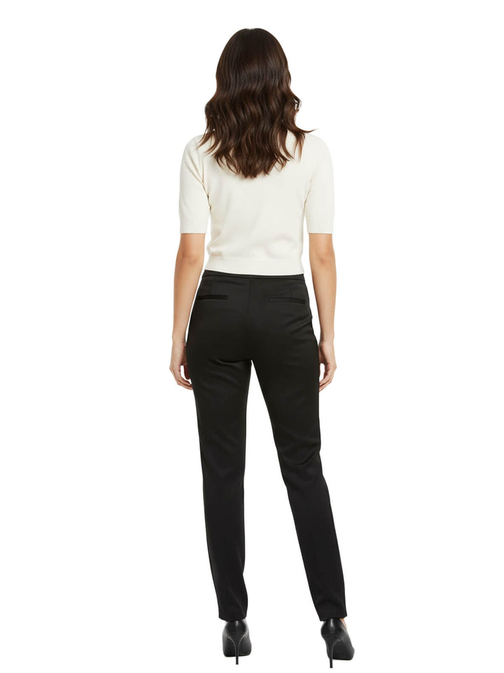Calvin Klein Black Polyester Dress Pants Size 4