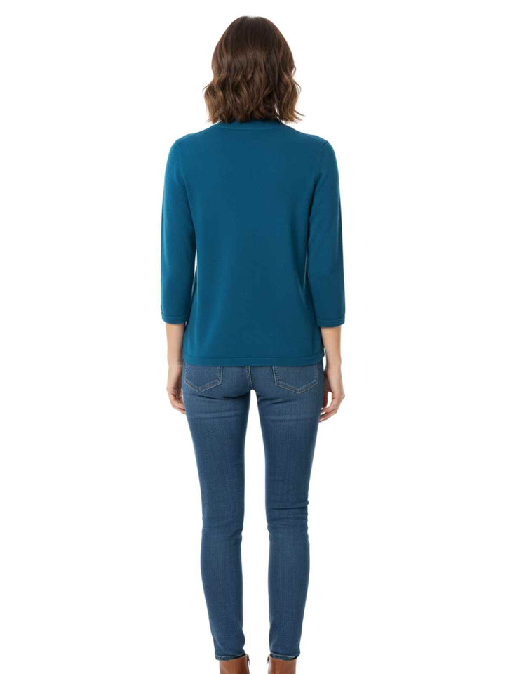 Talbots Women's Cotton Blend Mock Neck Sweater