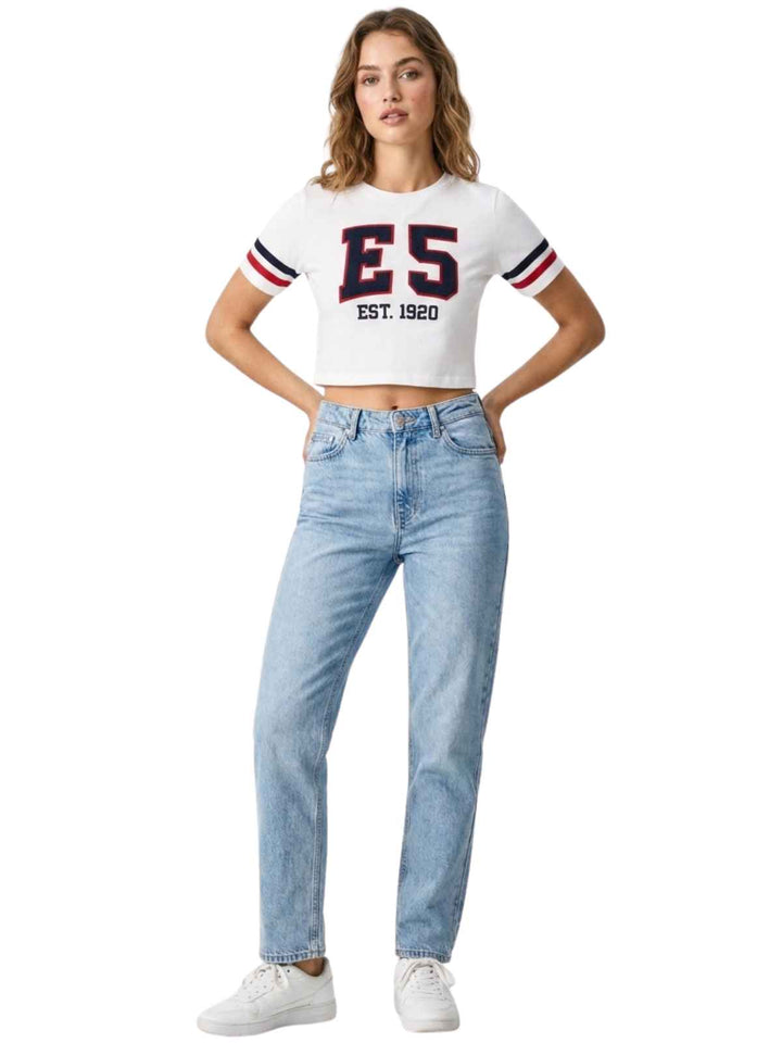 E5 College Classic Tops Womens Clothing Tops