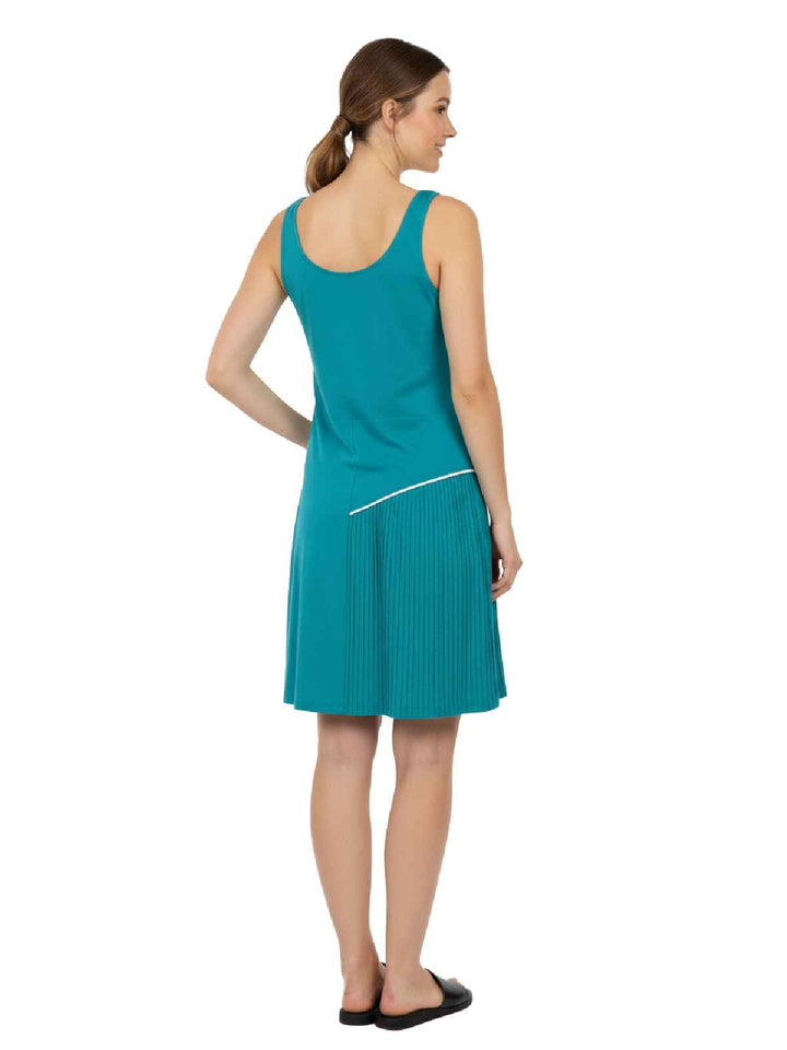 Blue Sleeveless Dress