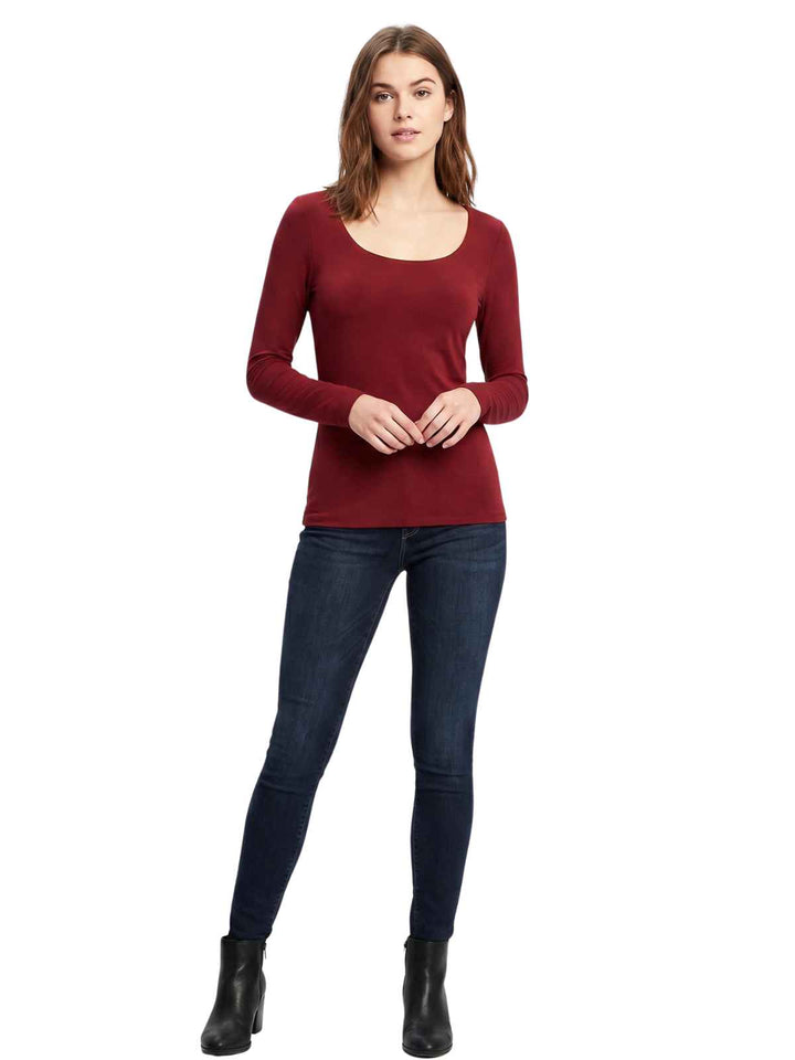 Elegant Red Top