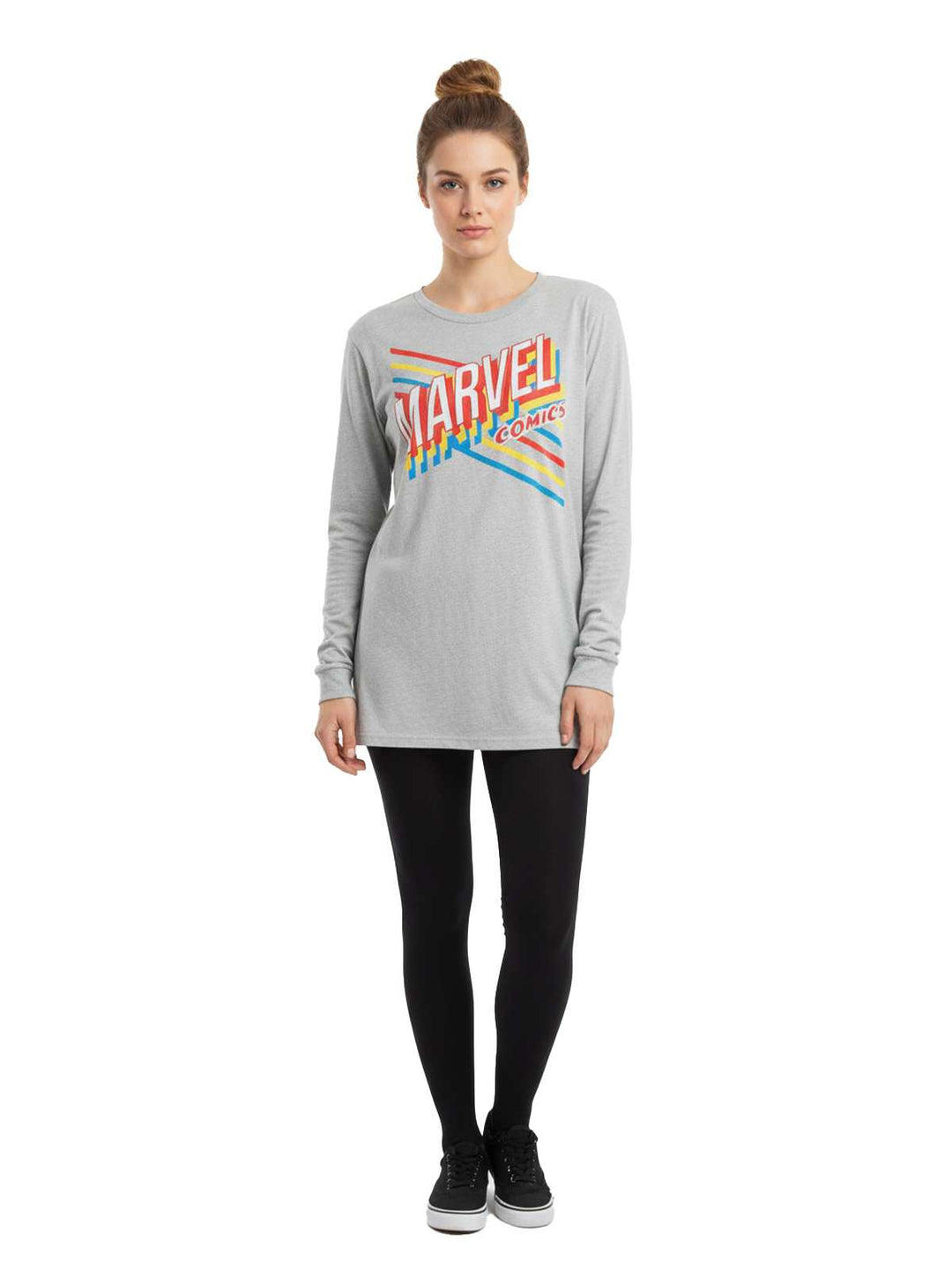 Marvel Comics Graphic Tee Long Sleeve Shirt