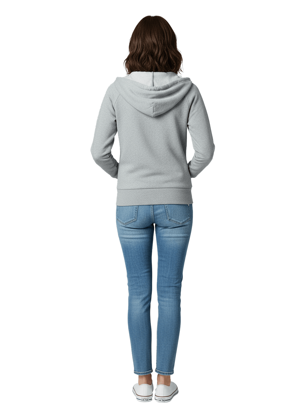 Athleta Gray Full Zip Hoodie