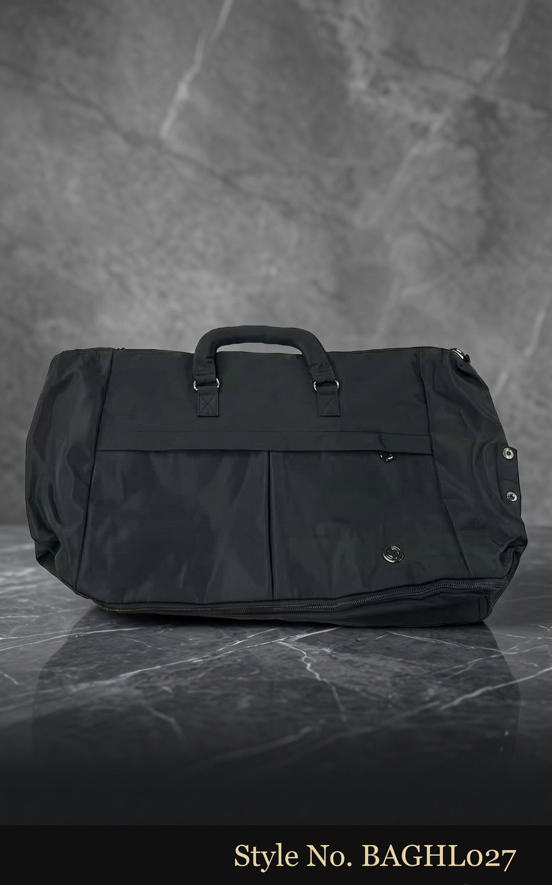 Black Structured Work Bag | BAGHL027
