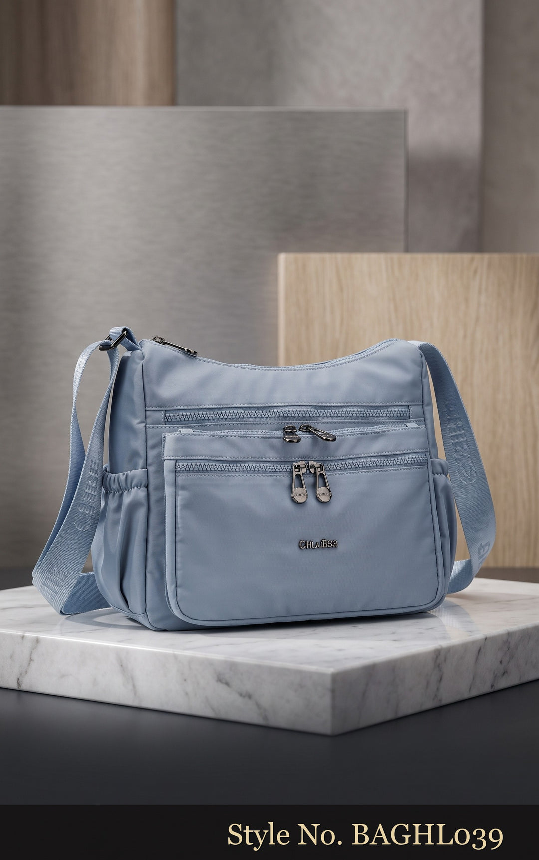 Mauve Zip-Front Backpack | BAGHL039