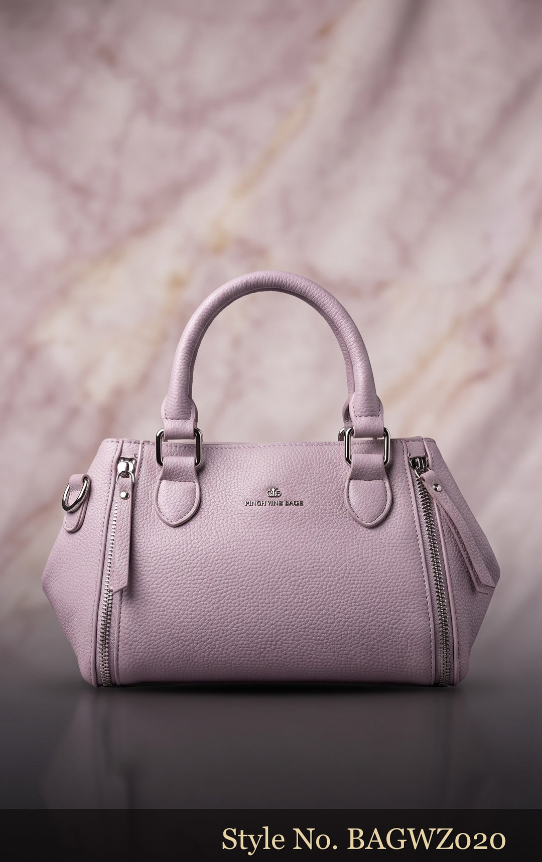 Mauve Mini Satchel Bag | BAGWZ020