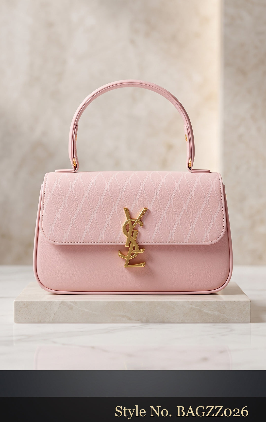 Dusty Pink Shoulder Bag | BAGZZ026