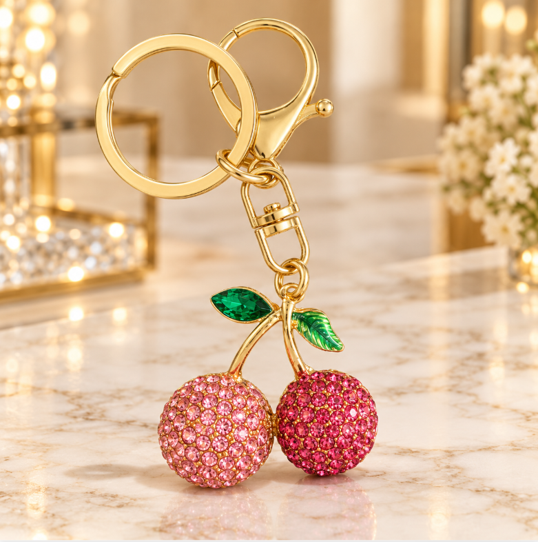 Twin Berry Keychain - KCMEIFEN007