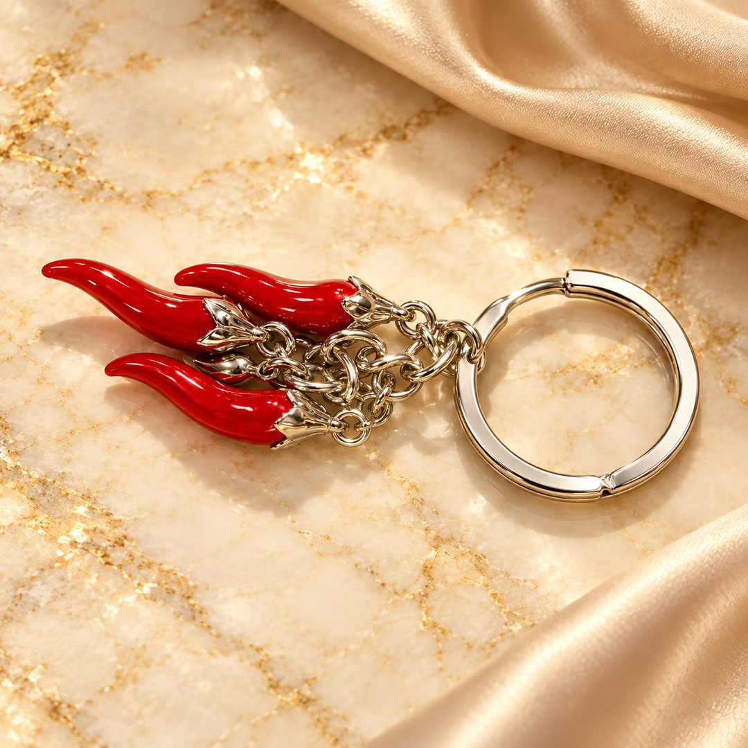 Red Chili Peppers Keychain - KCMEIFEN049