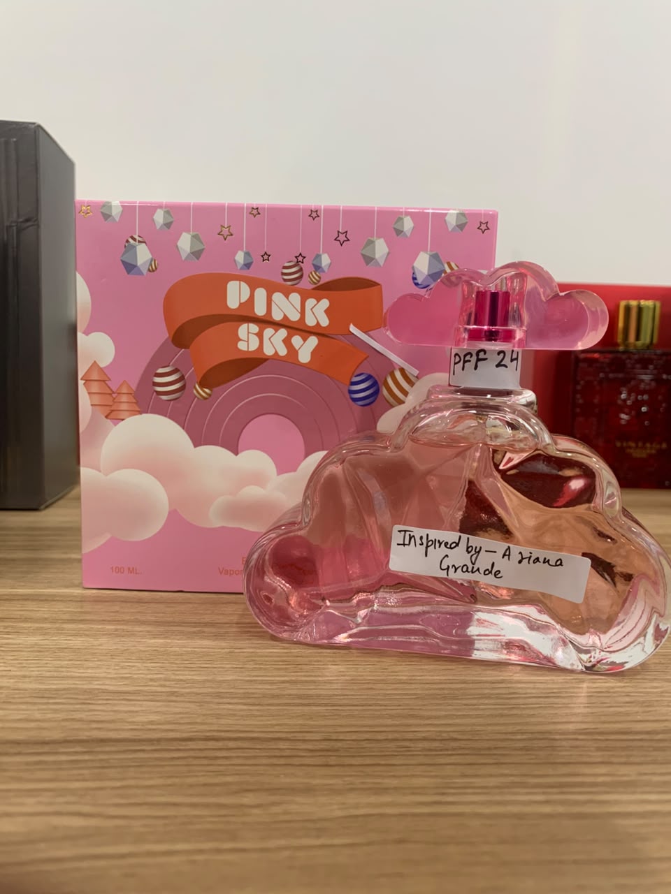 Pink Cloud Shaped Eau De Parfum For Women - Sweet Gourmand Fragrance Spray