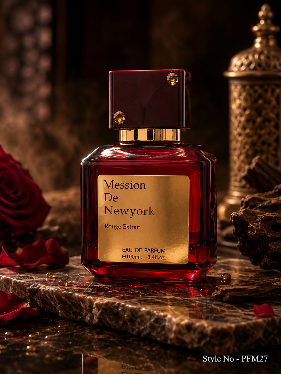 Luxury Rouge Extrait EDP - Premium Amber Floral Scent