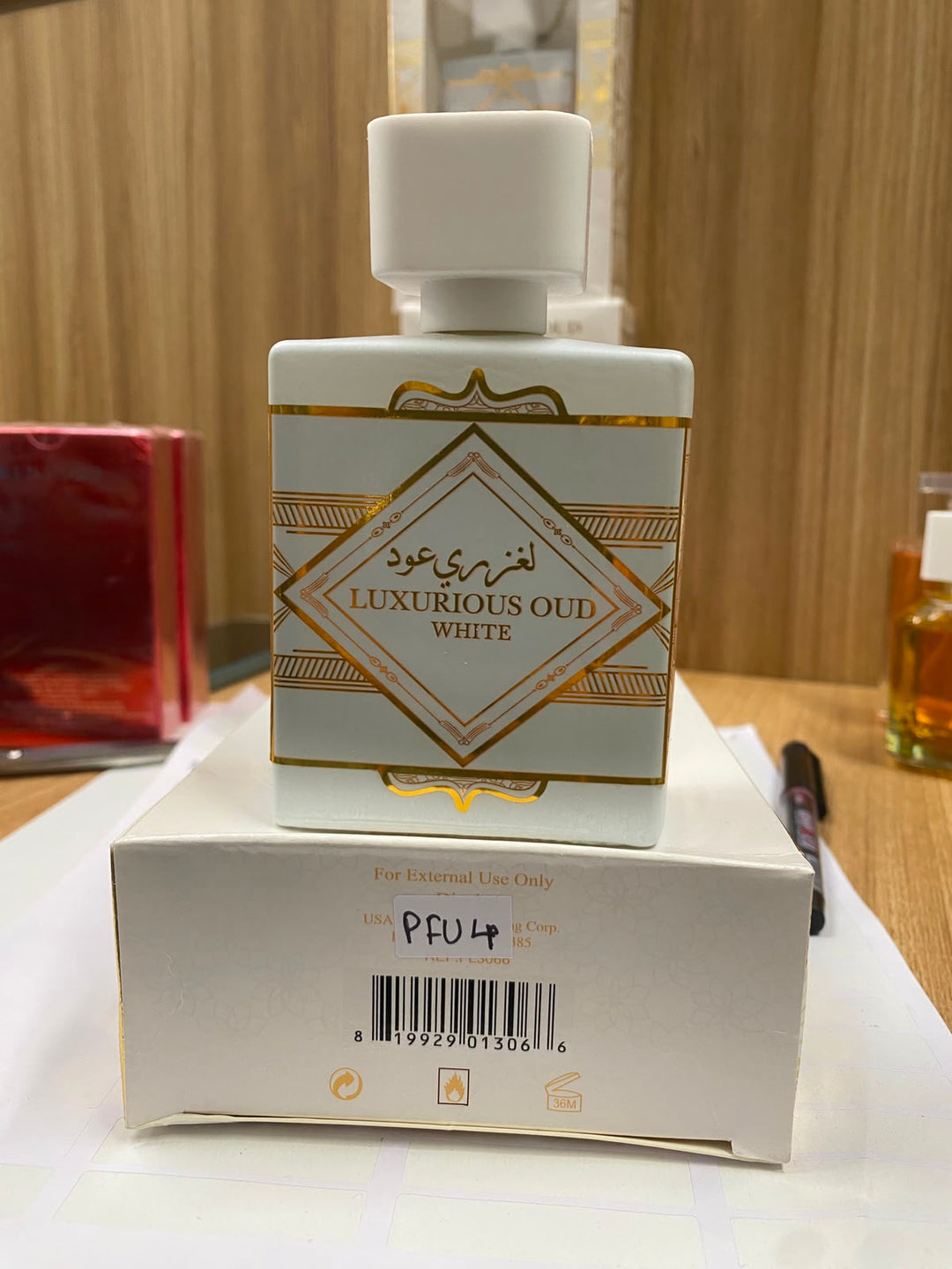White Oud Eau De Parfum - Long Lasting Arabian Woody Amber Unisex Perfume