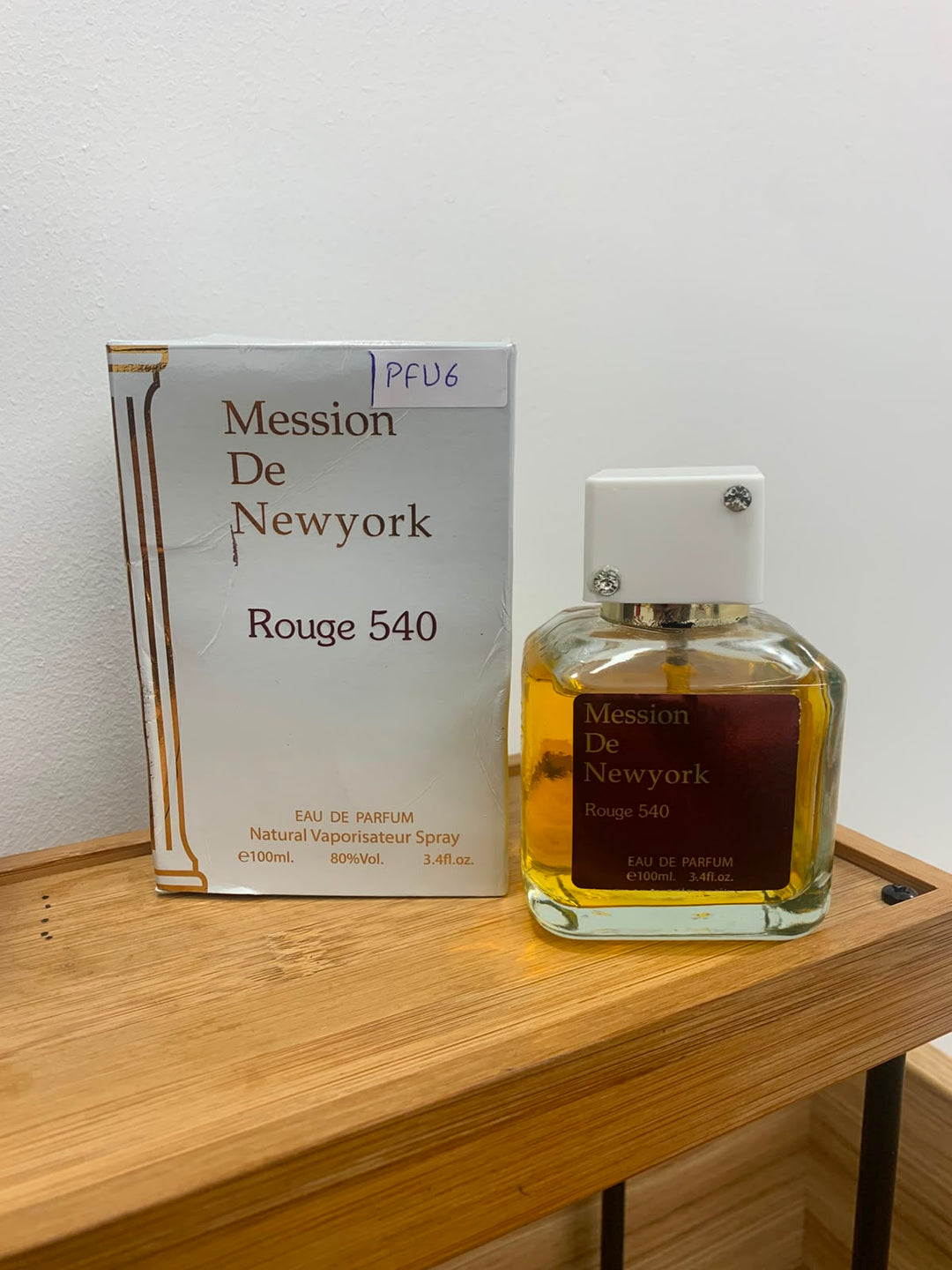 Mession De Newyork Rouge 540 Eau De Parfum