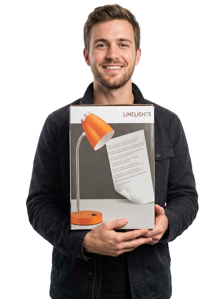 LIMELIGHTS Orange Desk Lamp