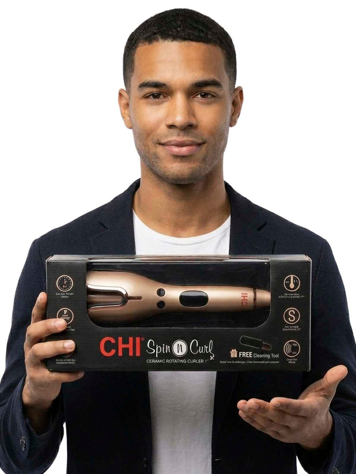 CHI Spin N Curl Ceramic Rotating Curler 1