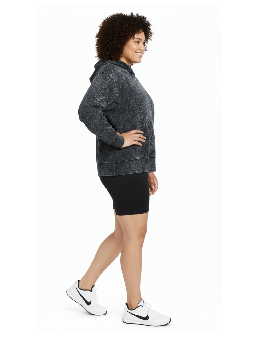 Nike Washed Fleece Hoodie Womens Style : Dd5640