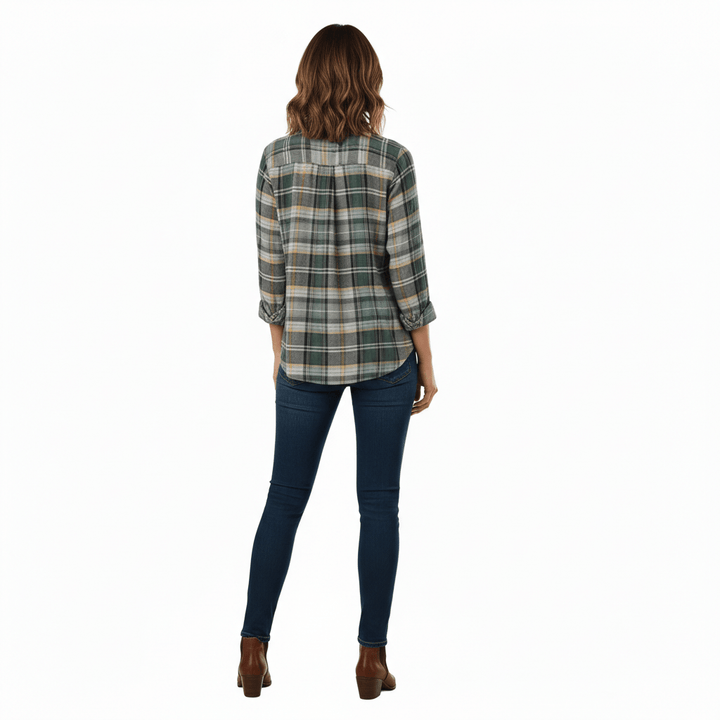 Green Plaid Shirt