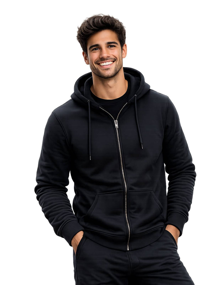 Black Activewear Hoodie