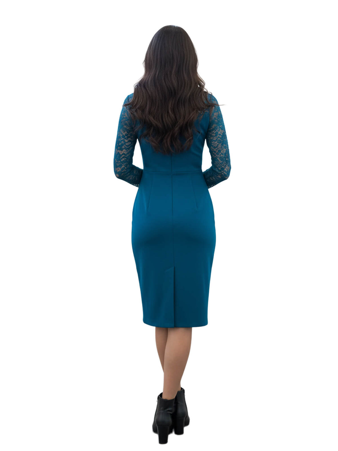 Romeo & Juliet Couture Lace Sleeve Dress