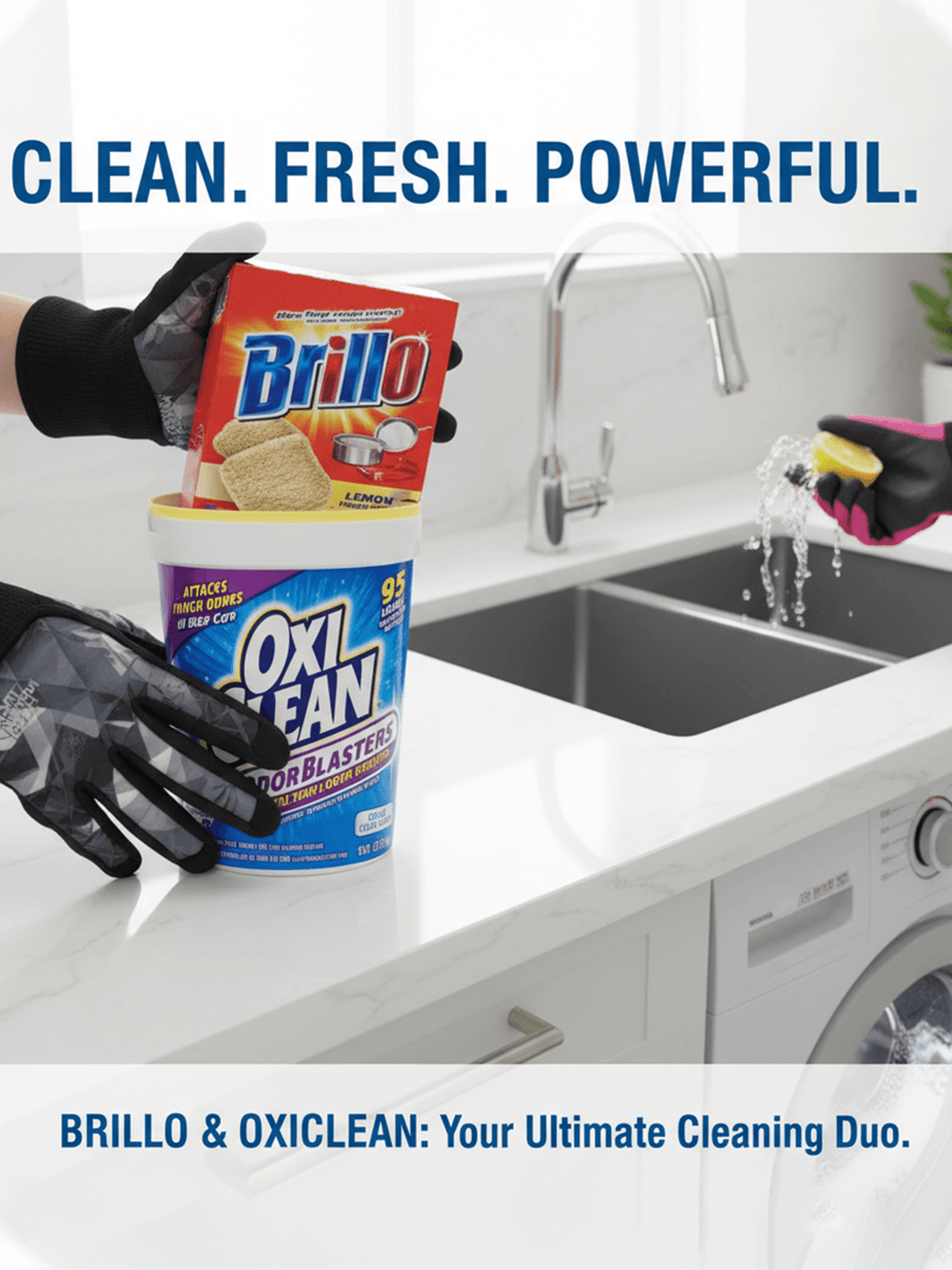 OxiClean Odor Blasters Versatile Stain & Odor Remover - 95 Loads