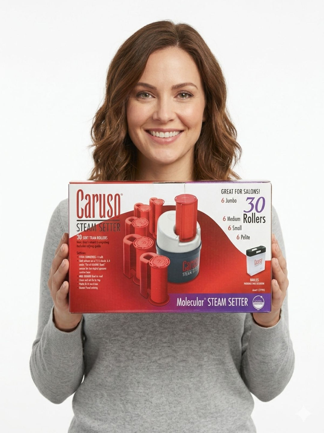 Caruso Molecular Steam Setter 30 Soft Foam Rollers