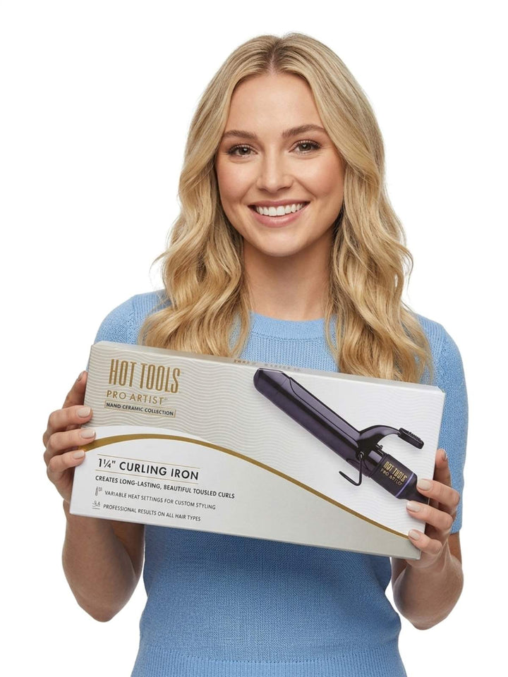 Hot Tools Pro Artist Nano Ceramic 1 1/4 Curling Iron