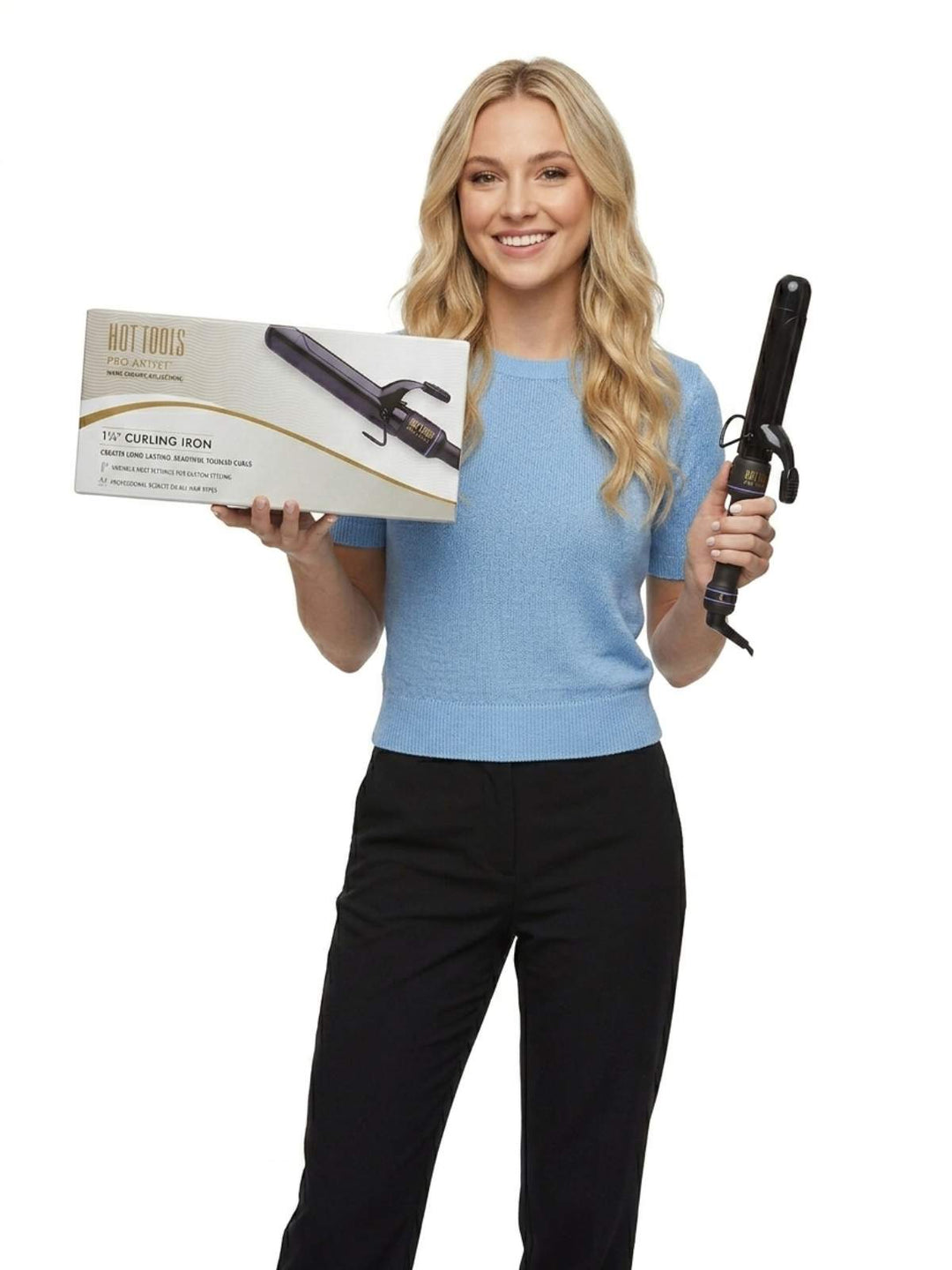 Hot Tools Pro Artist Nano Ceramic 1 1/4 Curling Iron
