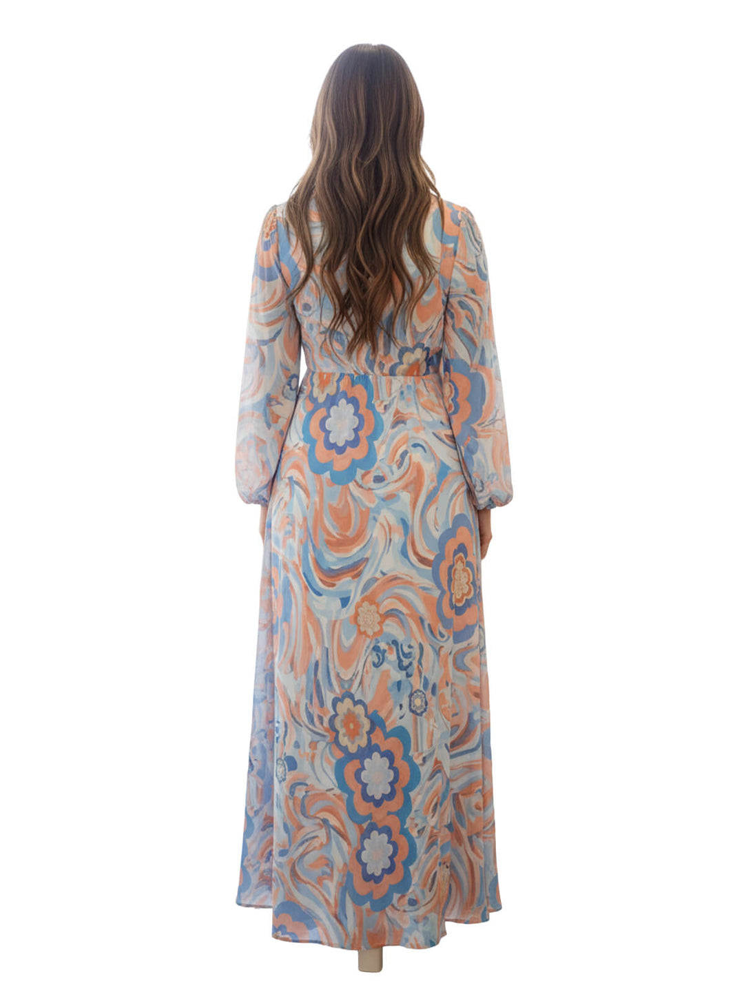 Lulus floral print maxi dress