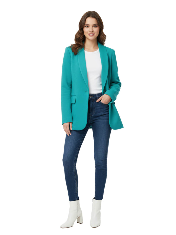 MAX&CO. Teal Blazer