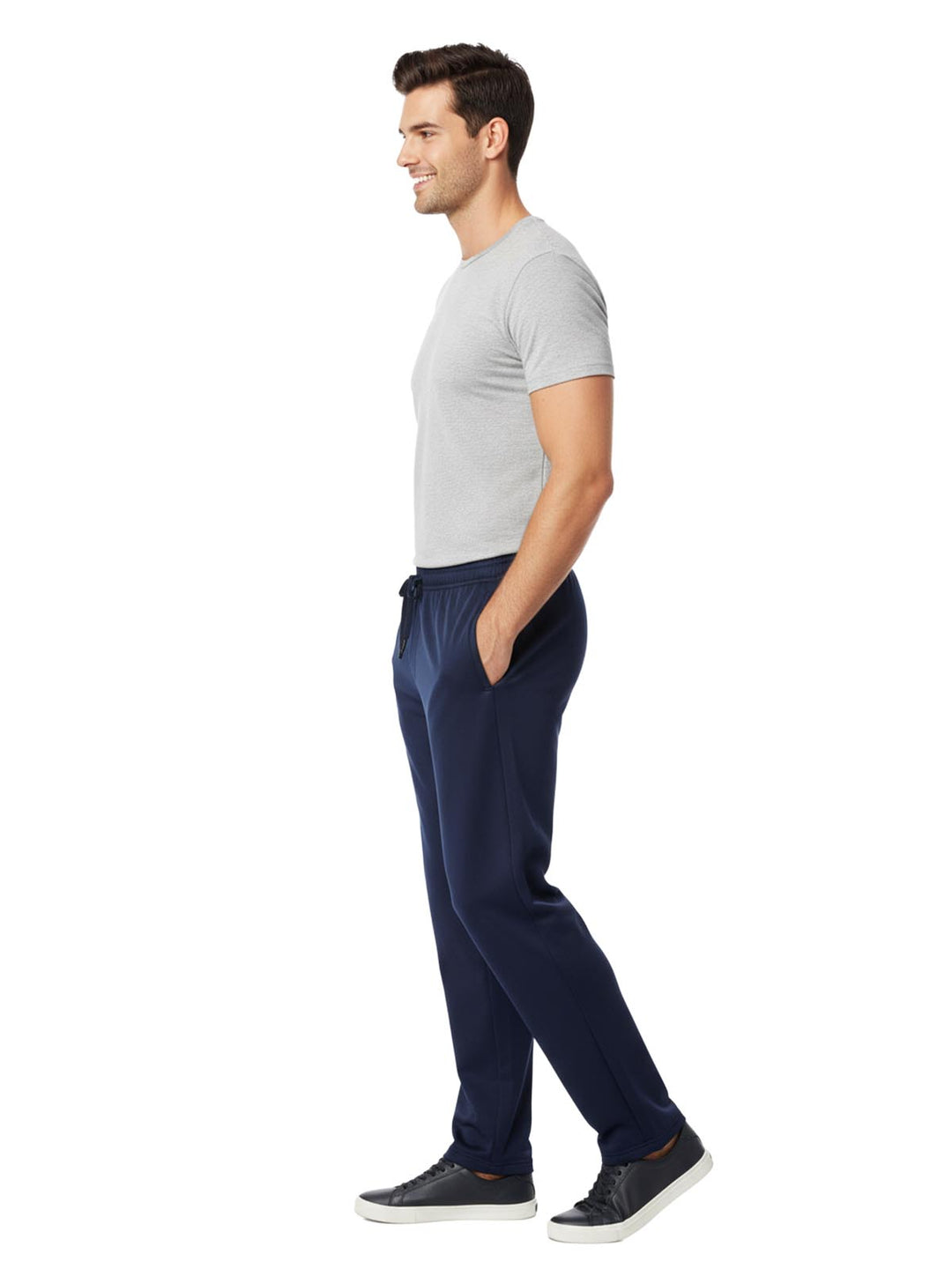 Augustia  Drawstring Wicking Fleece Sweatpant Mens Style :