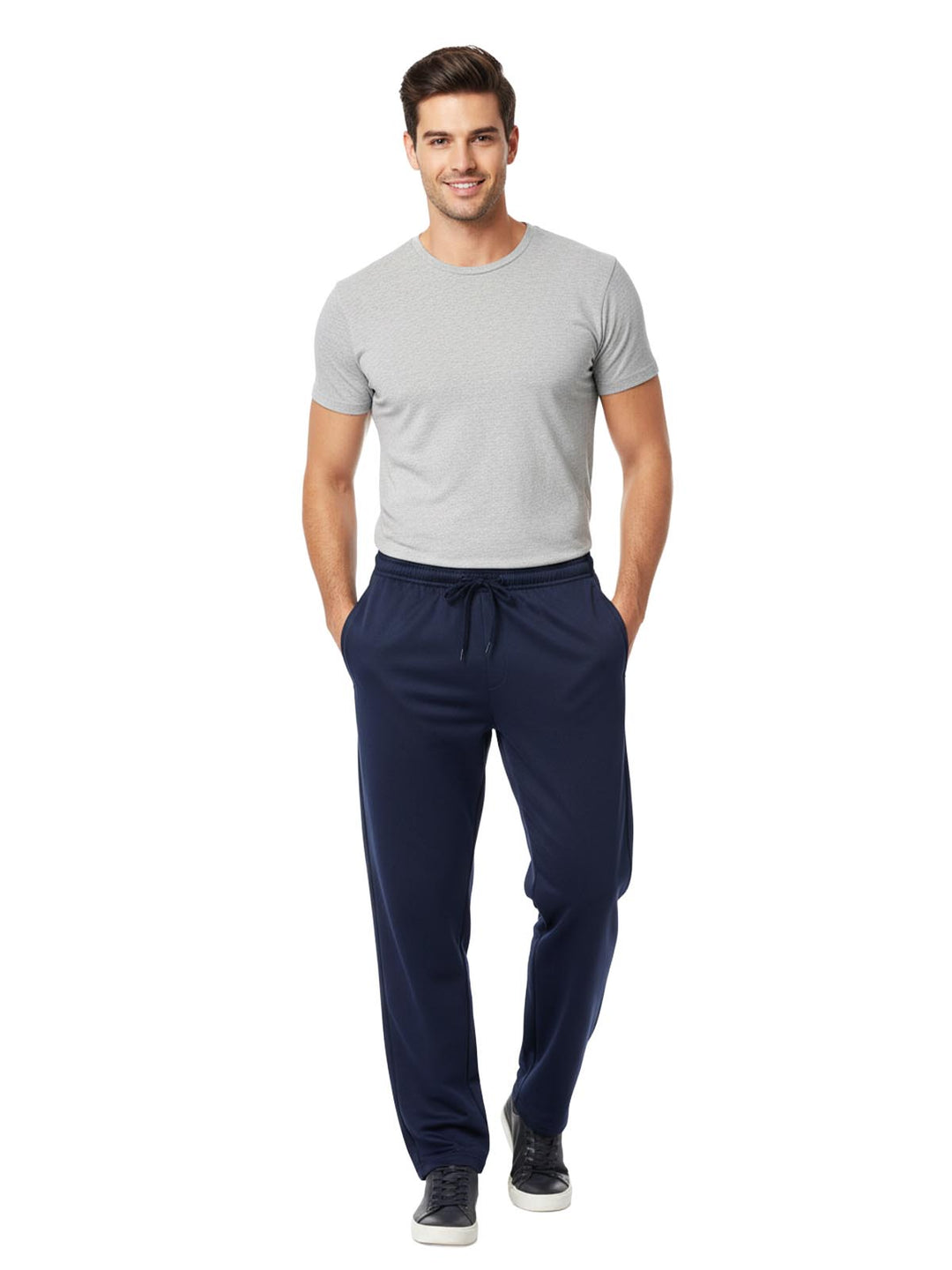 Augustia  Drawstring Wicking Fleece Sweatpant Mens Style :