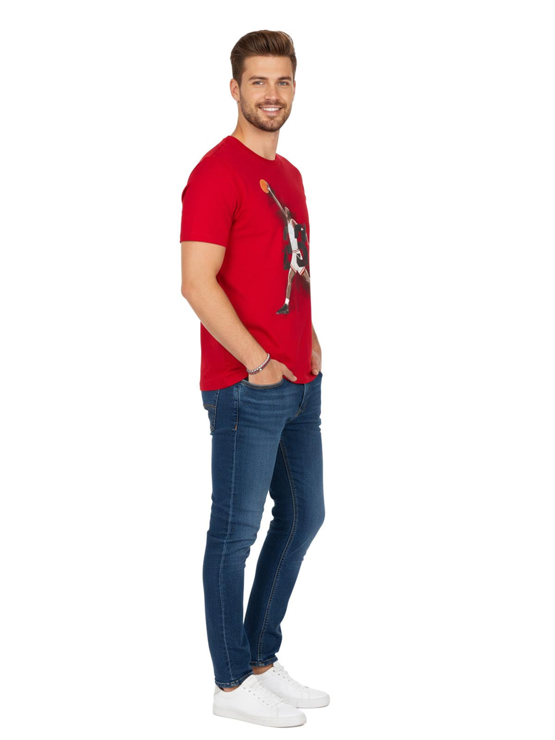 Air Jordan  Ix West Madison St. T-shirt  Mens Style : 687820