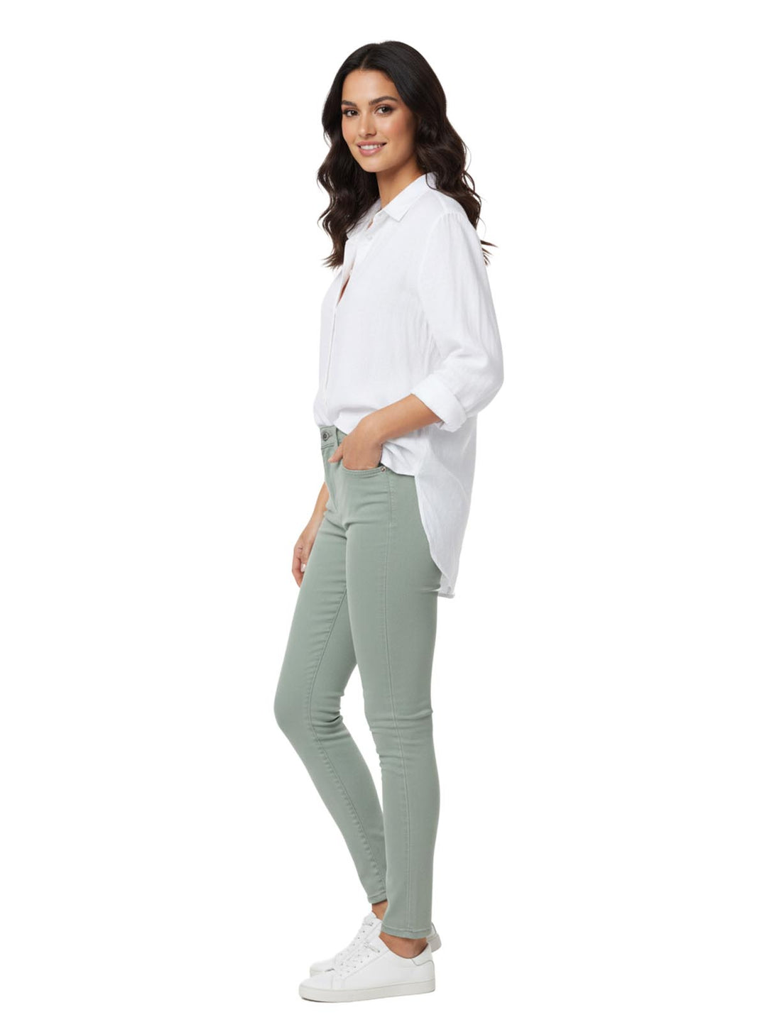 AE Green Denim Jeans