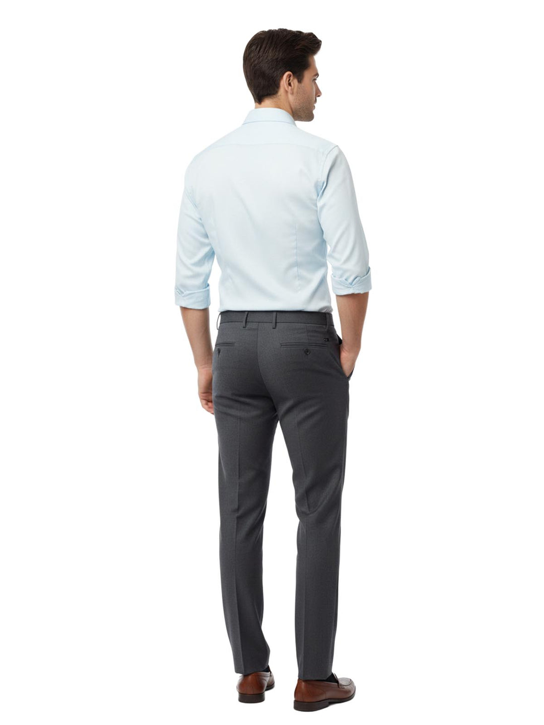 Banana Republic Men's Light Blue Cotton Shirt