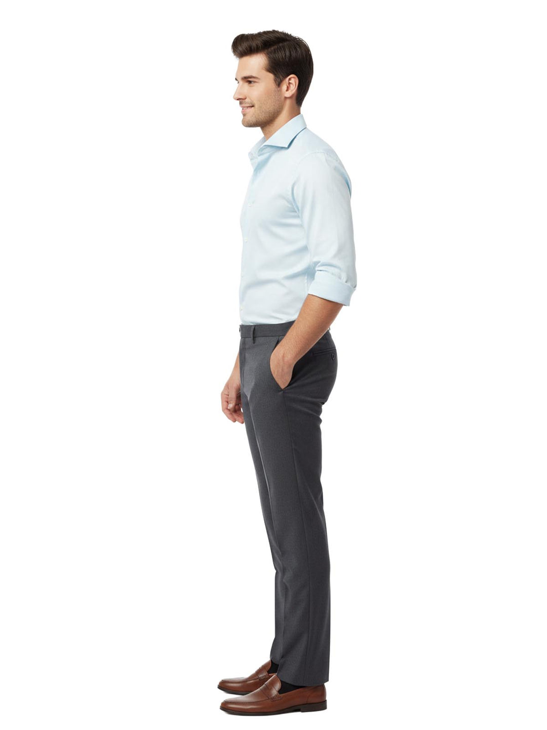 Banana Republic Men's Light Blue Cotton Shirt