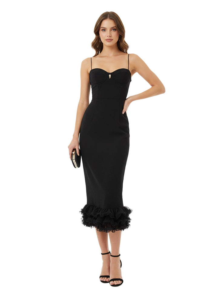 Versace Black Silk Dress
