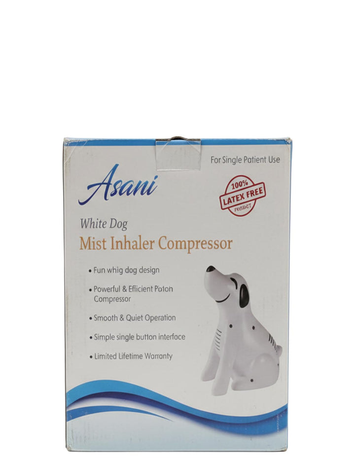 Asani White Dog Mist Inhaler Compressor