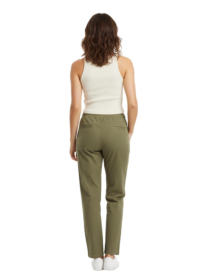 Universal Thread Olive Green Cotton Drawstring Utility Pants