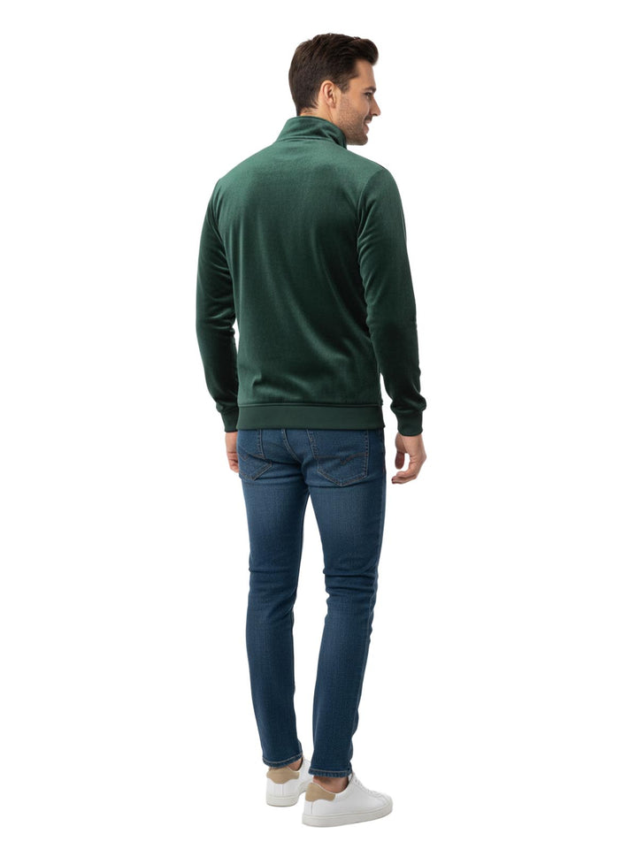 All In Motion Green Velvet Activewear Jacket