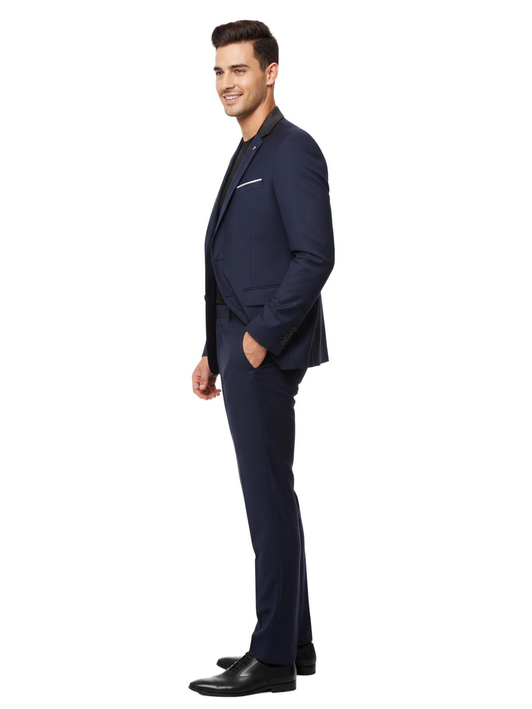 Men's Two Piece Suit Blazer Pants Set