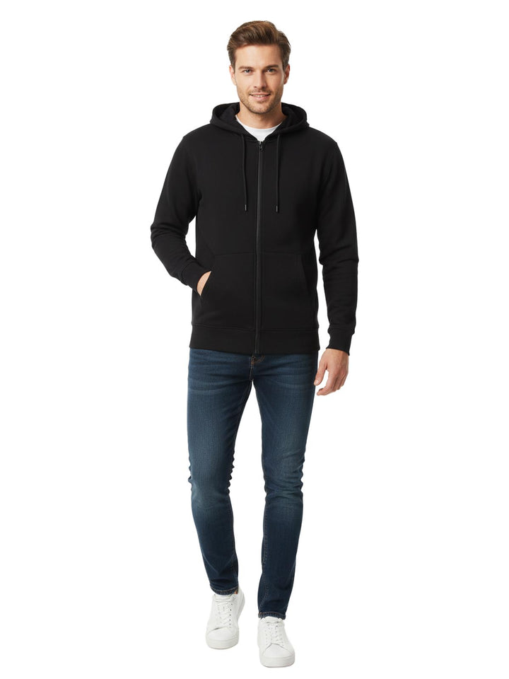 All in Motion Black Fleece Full Zip Hoodie