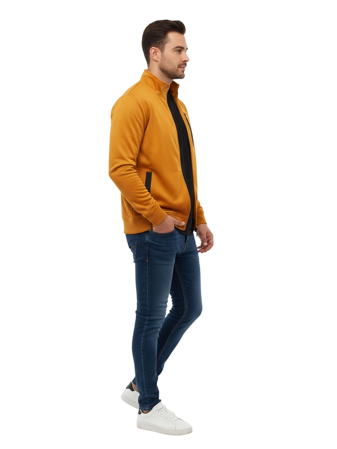Alfani Men's Velour Full Zip Track Jacket