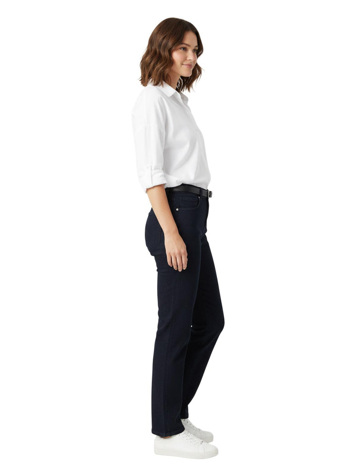 Lee Women's Secretly Shapes Straight Leg Jeans