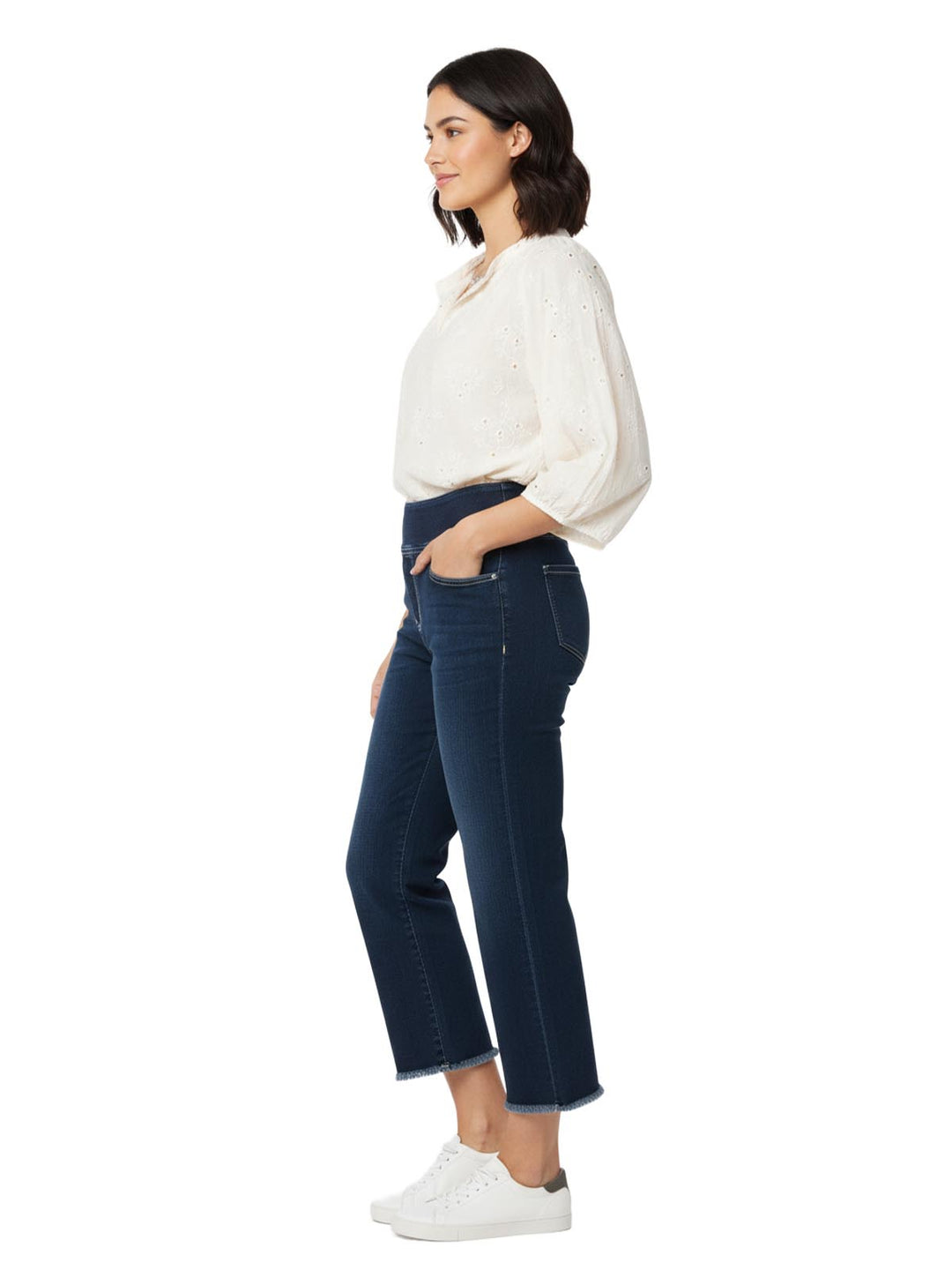 Chico's Women's Pull On Crop Jeans
