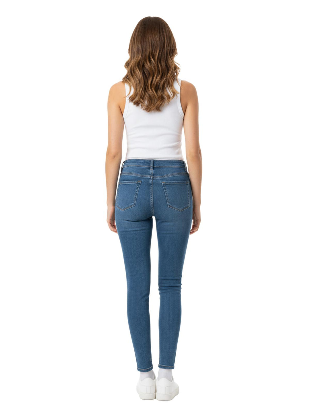 Wrangler Women's High-Waisted Skinny Jeans