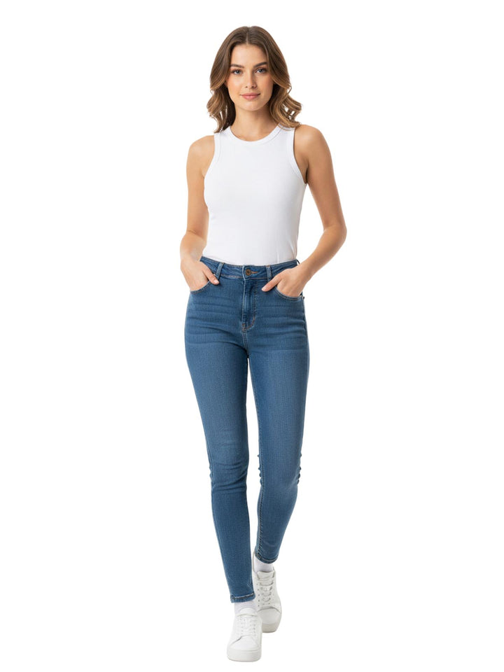 Wrangler Women's High-Waisted Skinny Jeans
